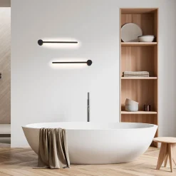 Aplique de pared minimalista lineal