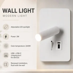 Aplique de pared 