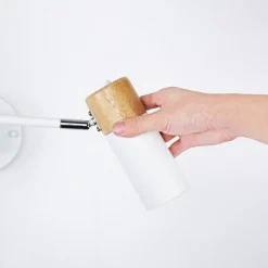 Aplique de pared nórdico extensible