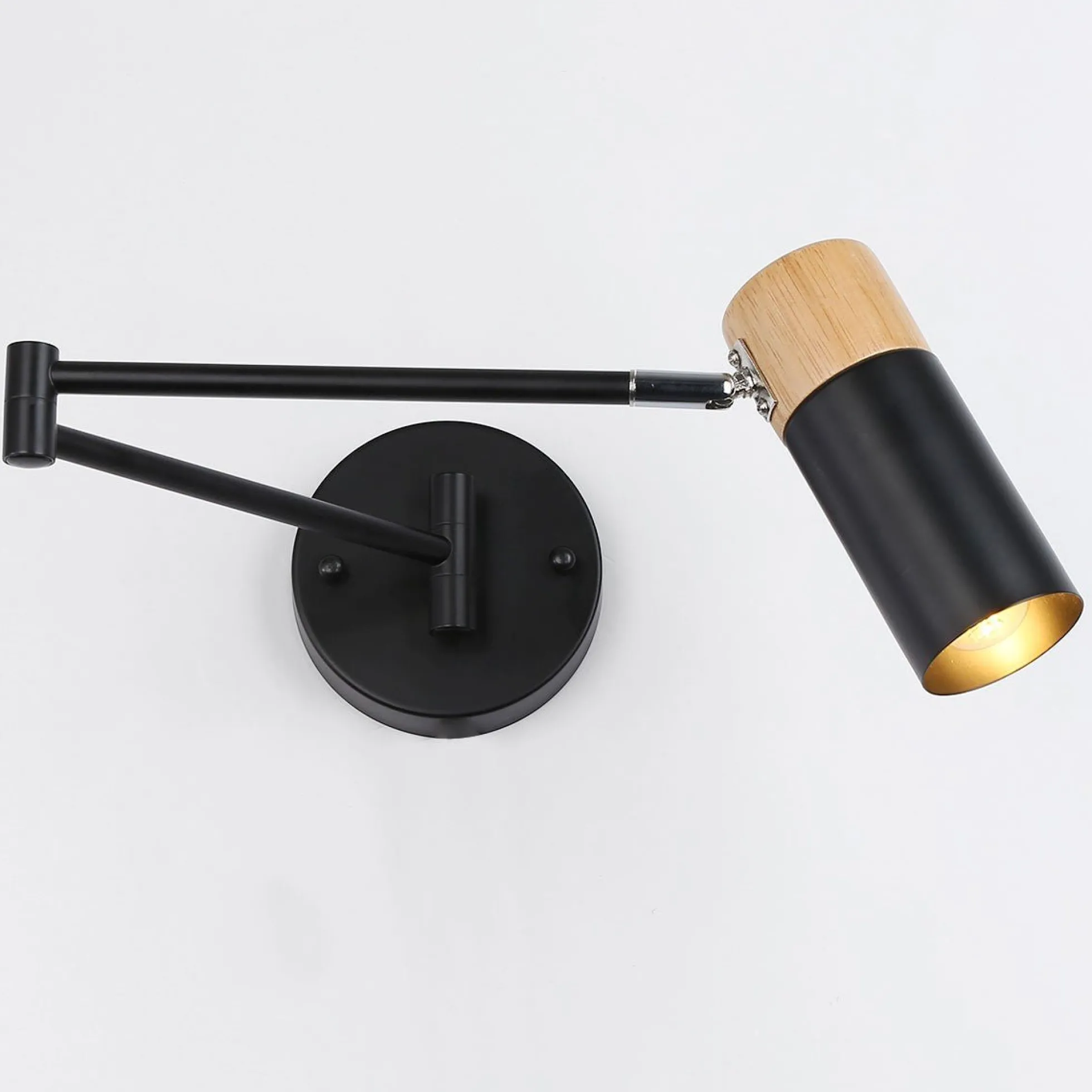 Aplique de pared nórdico extensible "LOGAN" - E27 G45