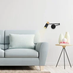 Aplique de pared nórdico extensible