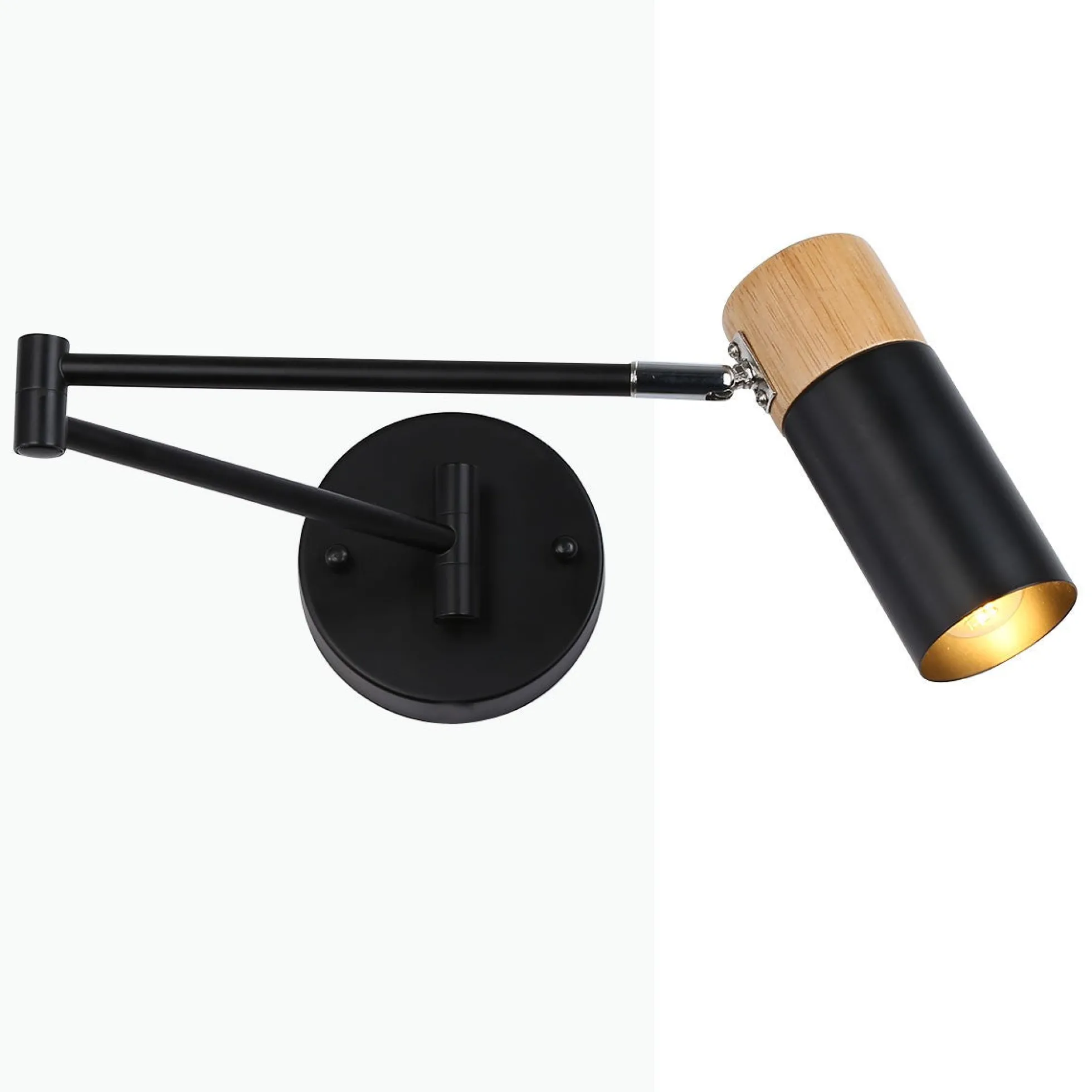 Aplique de pared nórdico extensible "LOGAN" - E27 G45