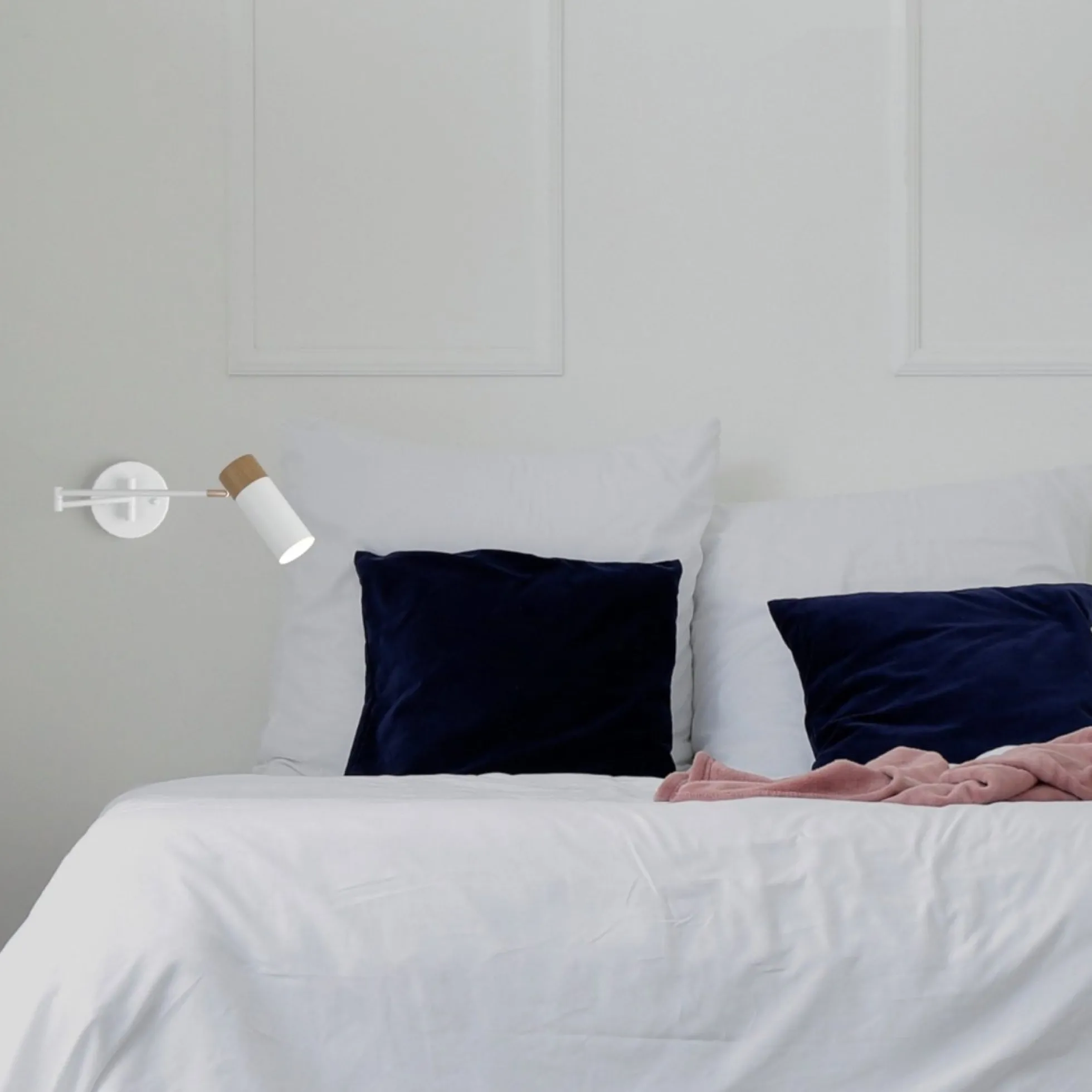 Aplique de pared nórdico extensible "LOGAN" - E27 G45