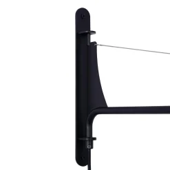 Aplique de pared orientable con cable y enchufe