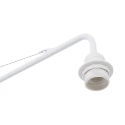 Aplique de pared orientable con cable y enchufe