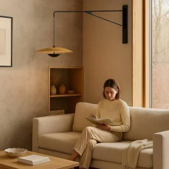 Aplique de pared orientable