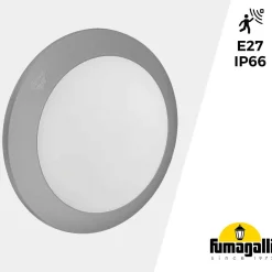 Aplique de pared o techo con sensor FUMAGALLI BERTA E27