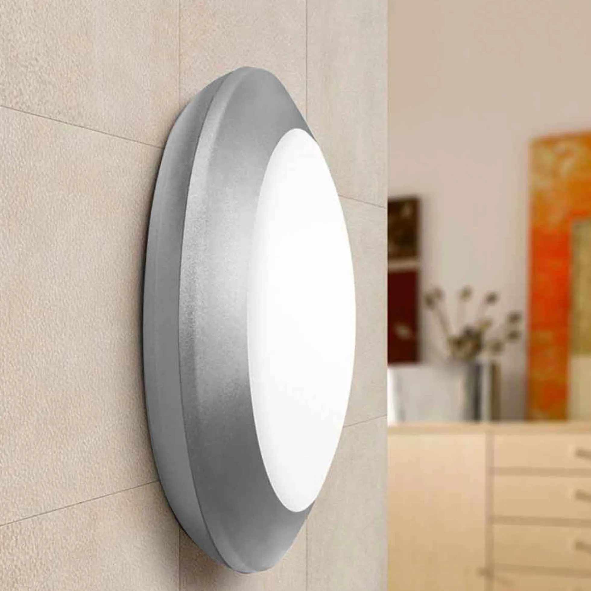 Aplique de pared o techo con sensor FUMAGALLI BERTA E27
