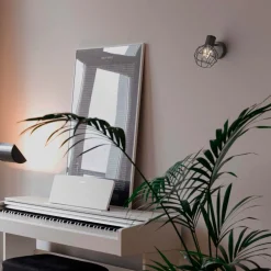 Aplique de pared o techo jaula "AZOR" E14