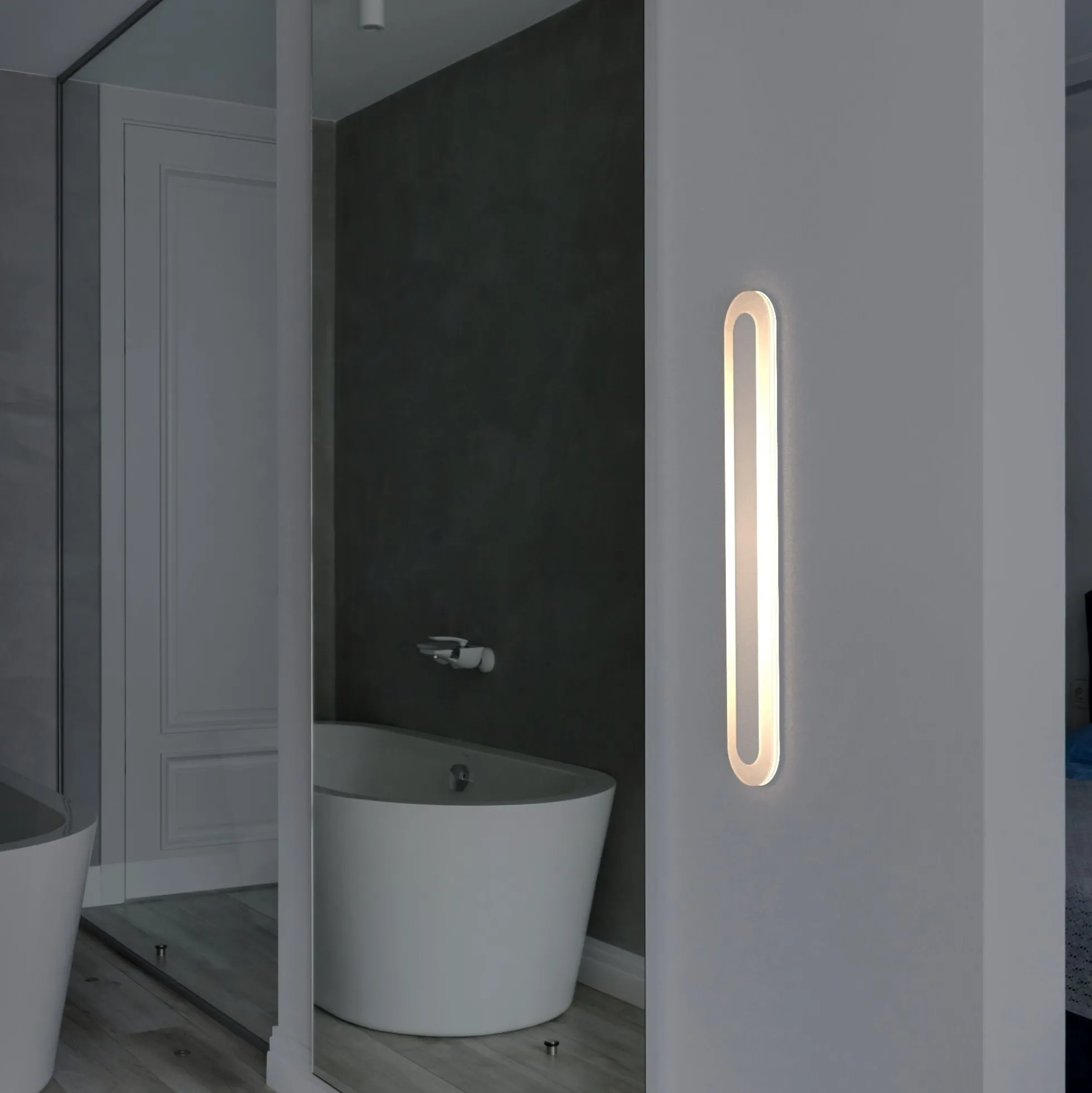 Aplique de pared para baño - 10W - 60 cm - 4000K