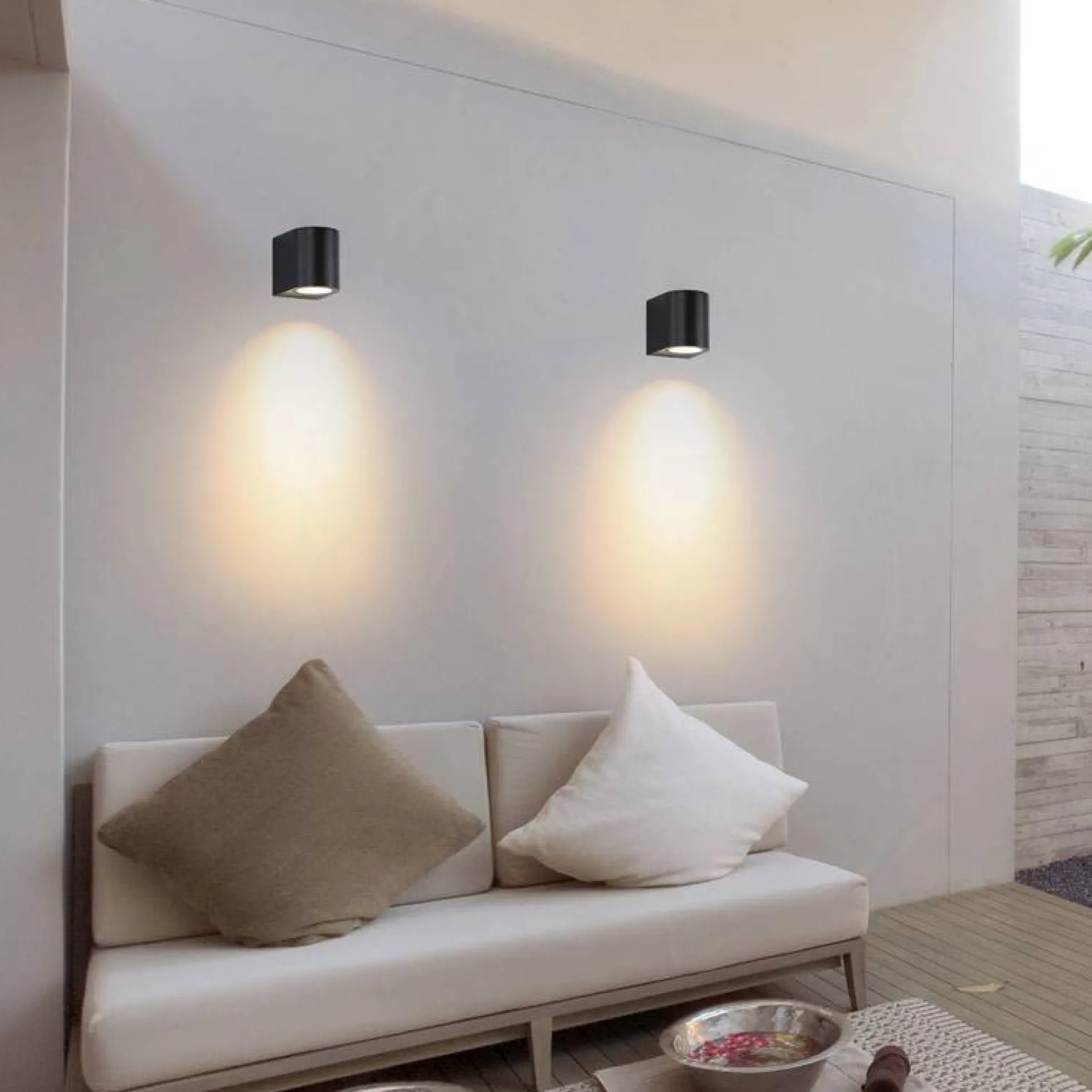 Aplique de pared para exterior "FOC" GU10 IP44