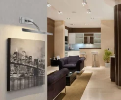 Aplique de pared para iluminación de cuadros LED 6W ajustable
