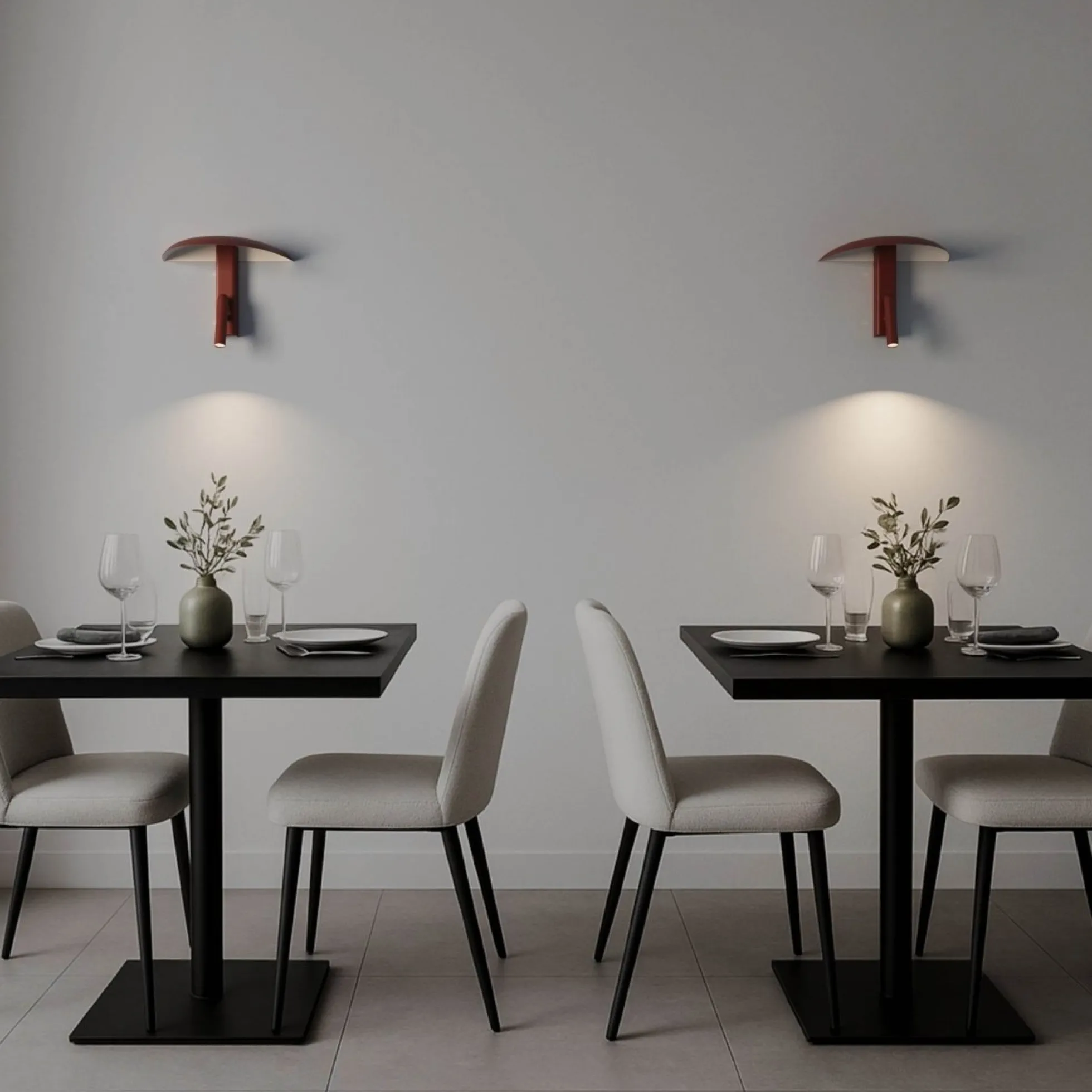 Aplique de pared para lectura "AKARI" - 3W - 2700K