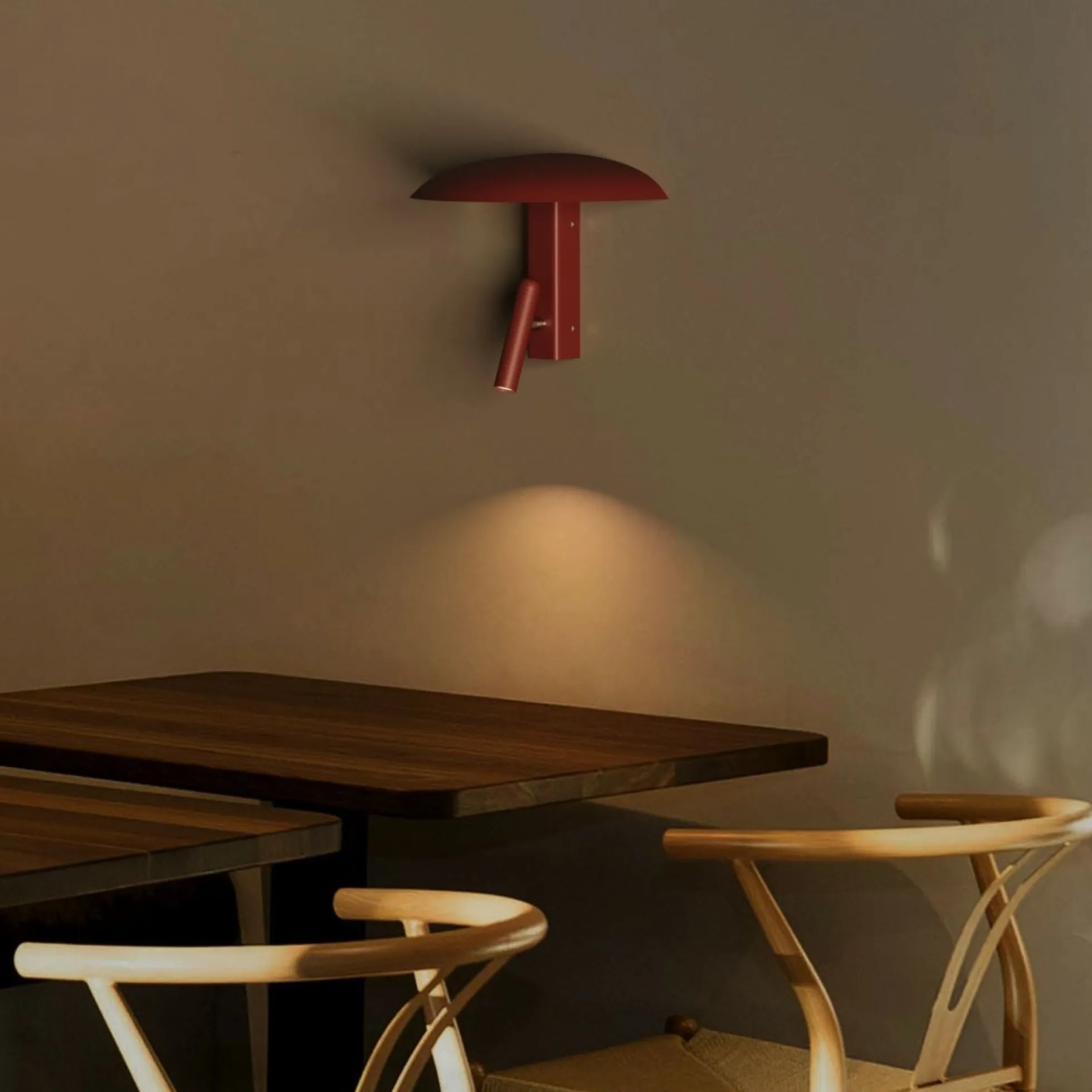 Aplique de pared para lectura "AKARI" - 3W - 2700K