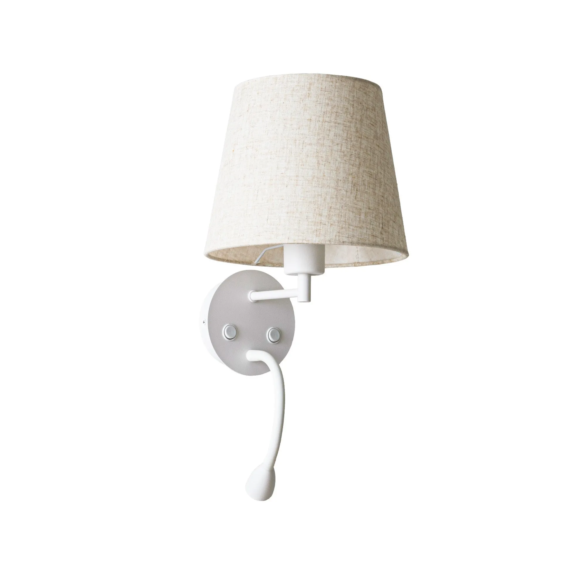Aplique de pared para lectura "MAR II" - E27 + Foco LED flexible