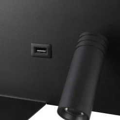 Aplique de pared para lectura con puerto USB