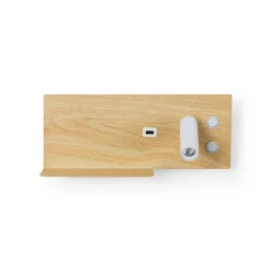 Aplique de pared para lectura con puerto USB