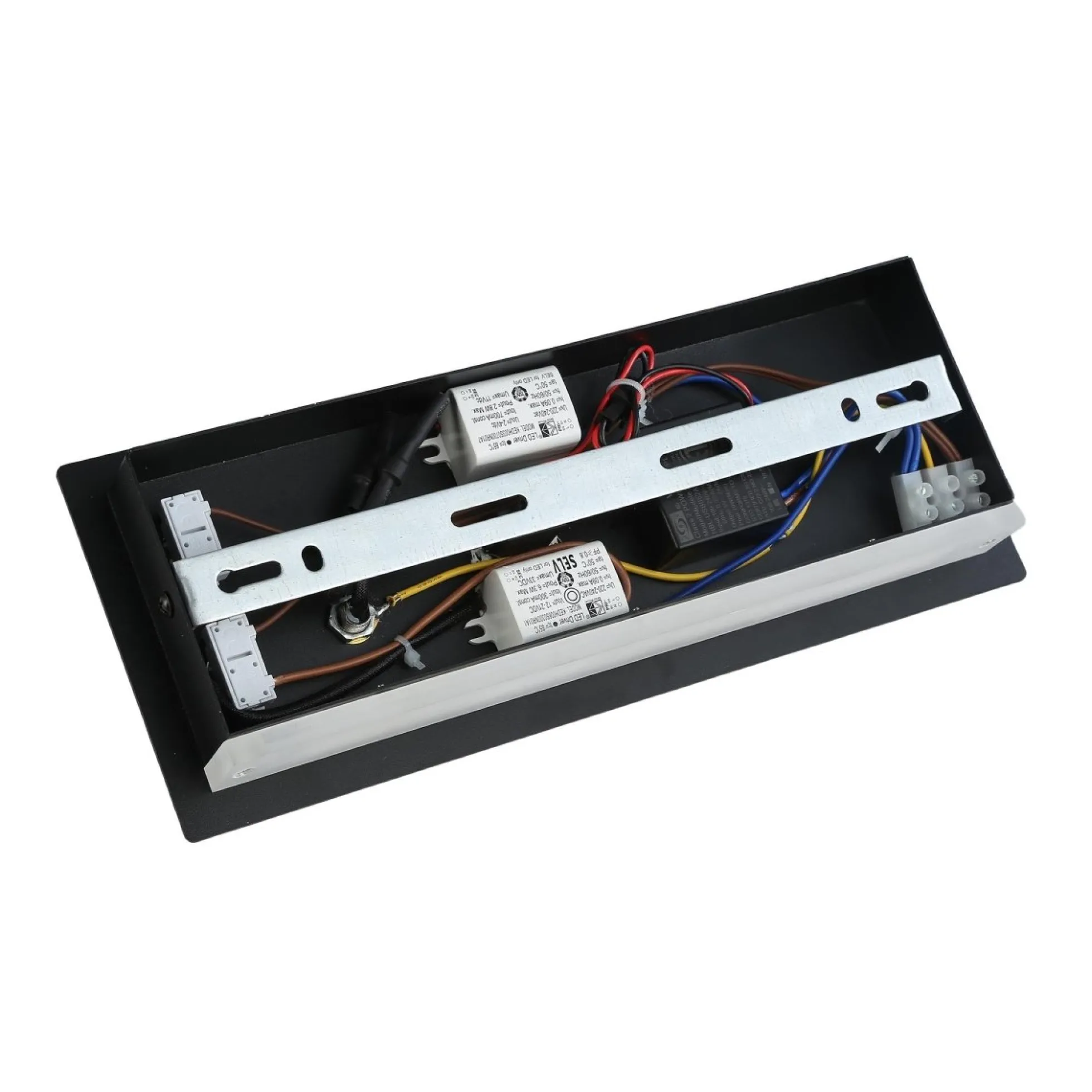 Aplique de pared para lectura con puerto USB "Kerta" - Iluminación doble - 3W+7W, lado derecho