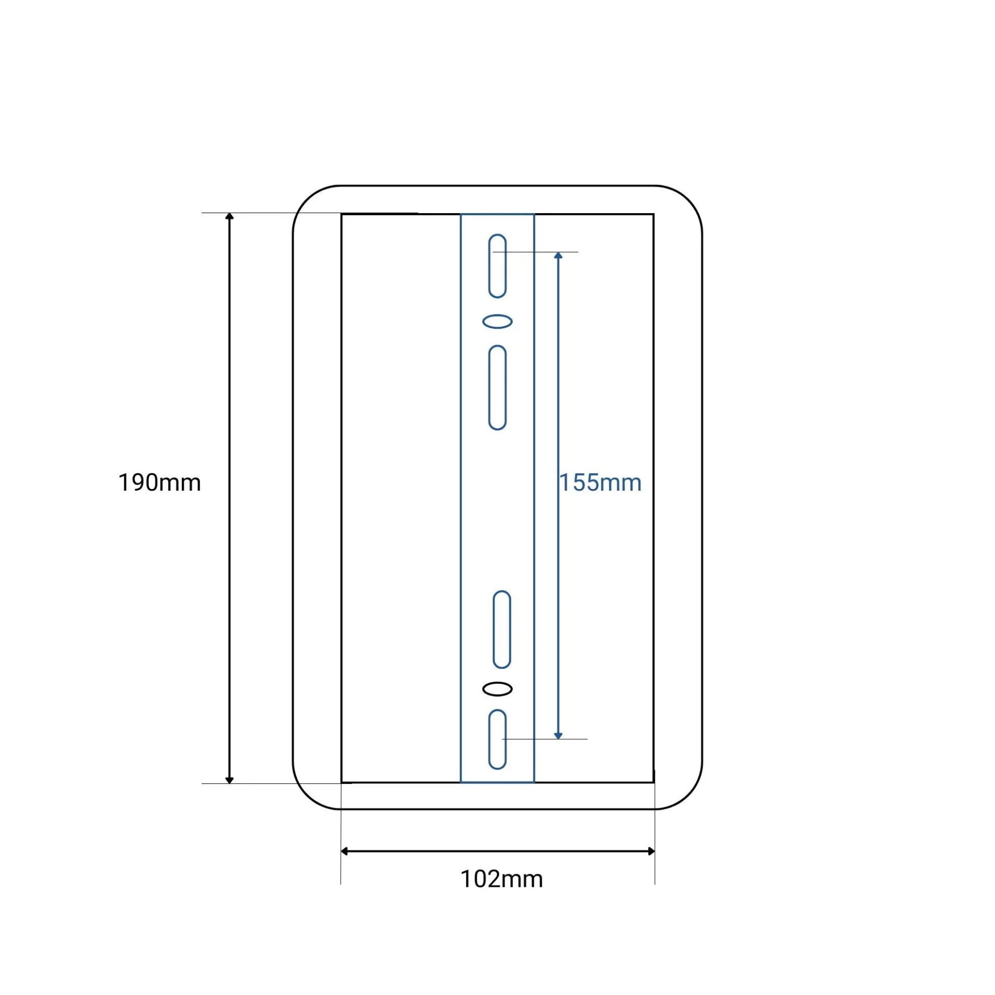 Aplique de pared para lectura con puerto USB "BASKOP W" - 6W - Base carga inalámbrica