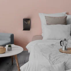 Aplique de pared para lectura con puerto USB