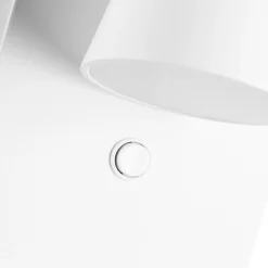 Aplique de pared para lectura con puerto USB