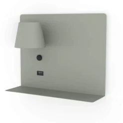 Aplique de pared para lectura con puerto USB