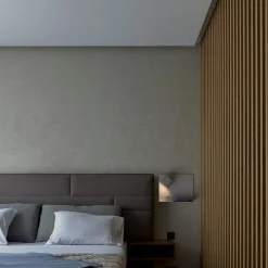 Aplique de pared para lectura con puerto USB