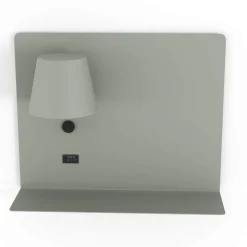 Aplique de pared para lectura con puerto USB