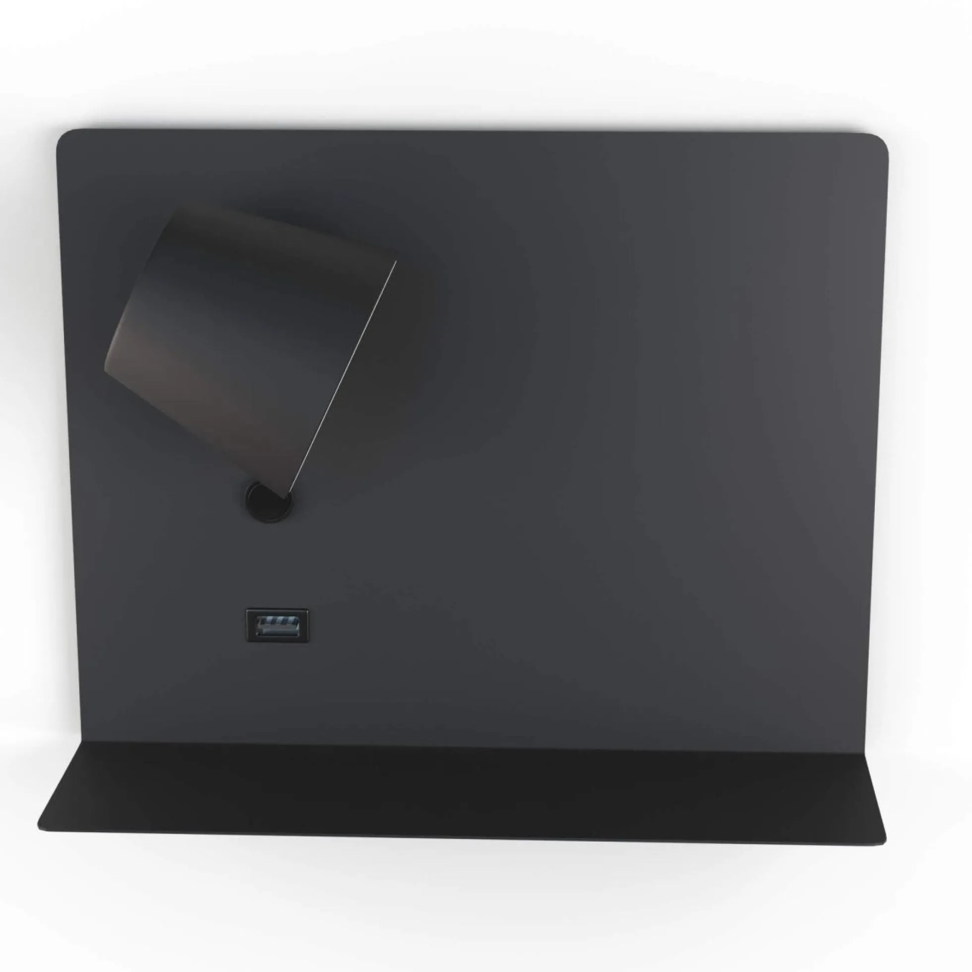 Aplique de pared para lectura con puerto USB "BASKOP" - 6W - Izquierda