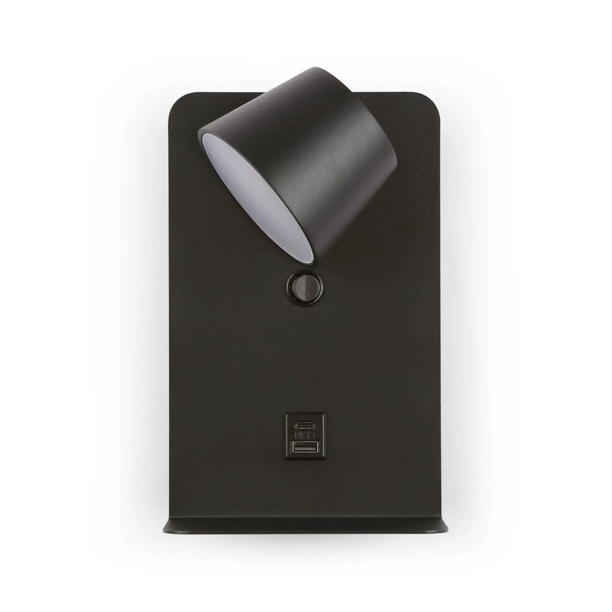 Aplique de pared para lectura "BASKOP" - Puerto USB + USB-C - 6W