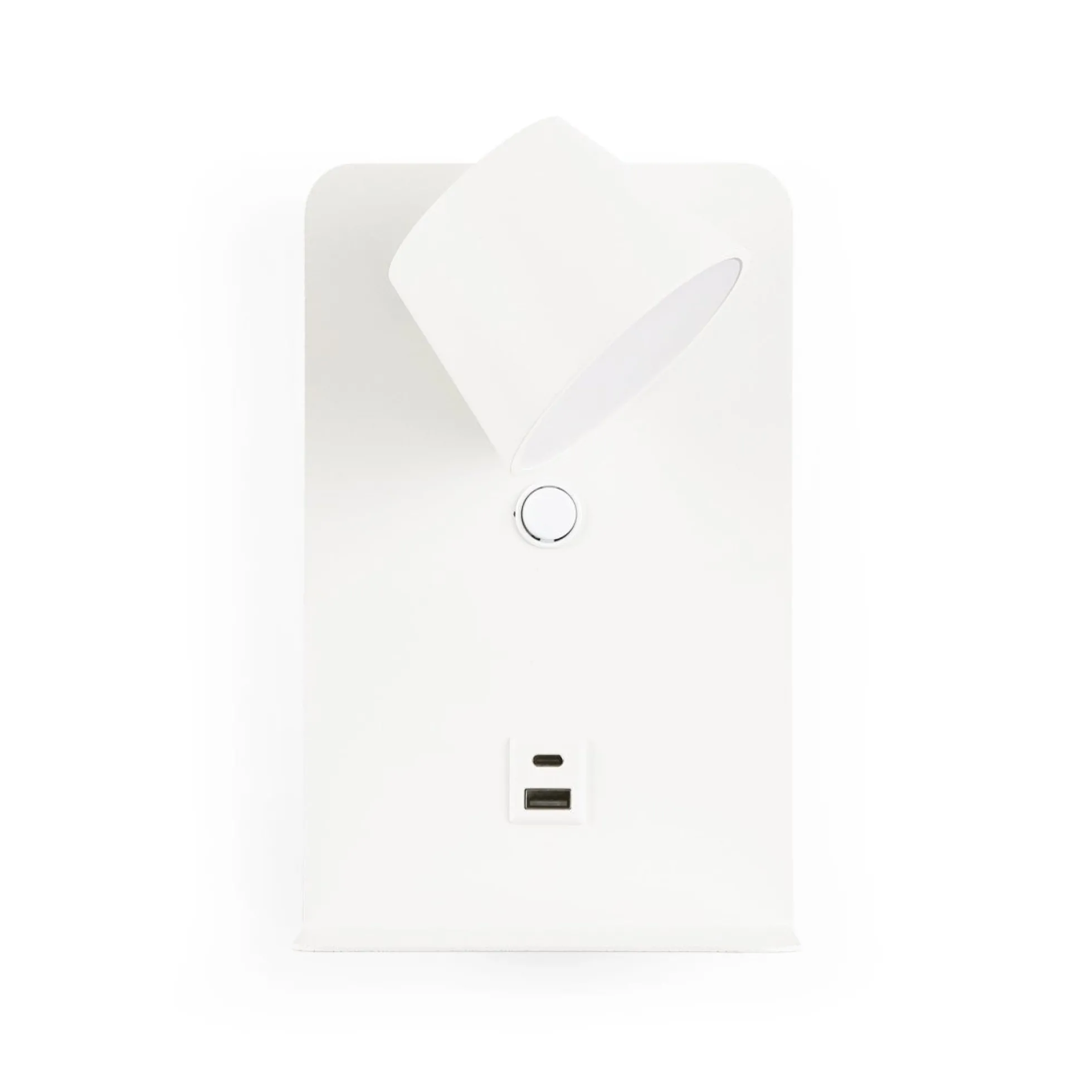 Aplique de pared para lectura "BASKOP" - Puerto USB + USB-C - 6W