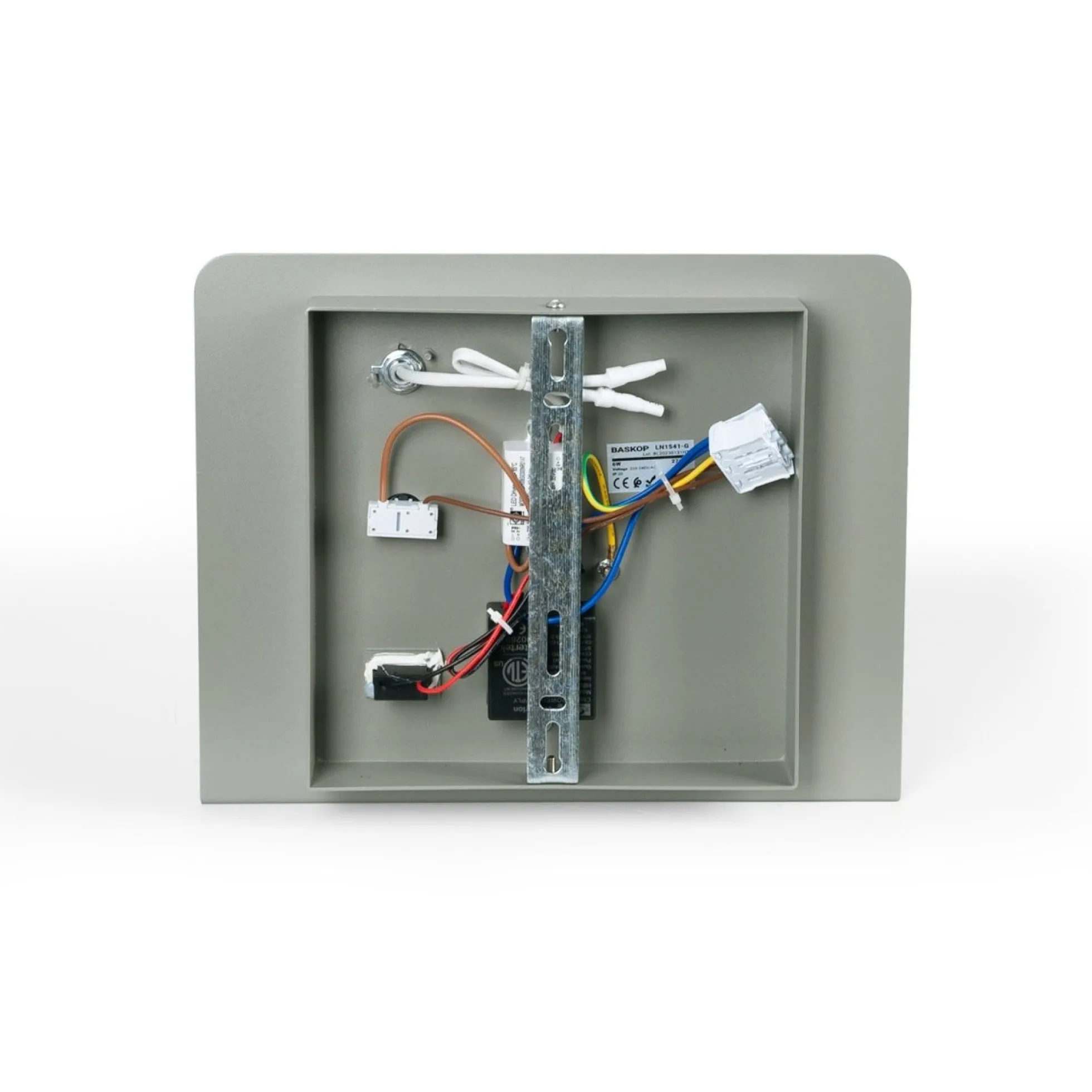 Aplique de pared para lectura con puerto USB y USBC "BASKOP" - 6W - Lado Derecho