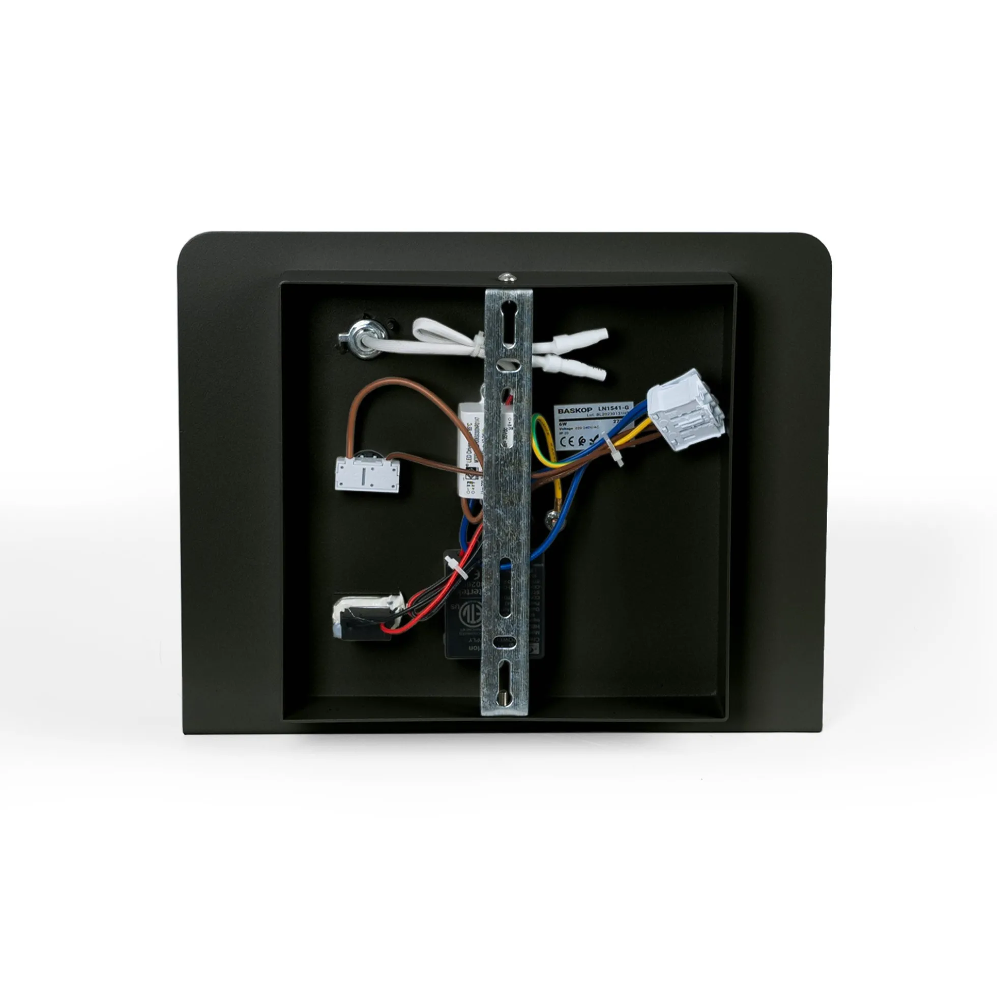 Aplique de pared para lectura con puerto USB y USBC "BASKOP" - 6W - Lado Izquierdo