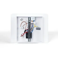Aplique de pared para lectura con puerto USB y USBC
