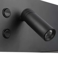 Aplique de pared para lectura con puerto USB