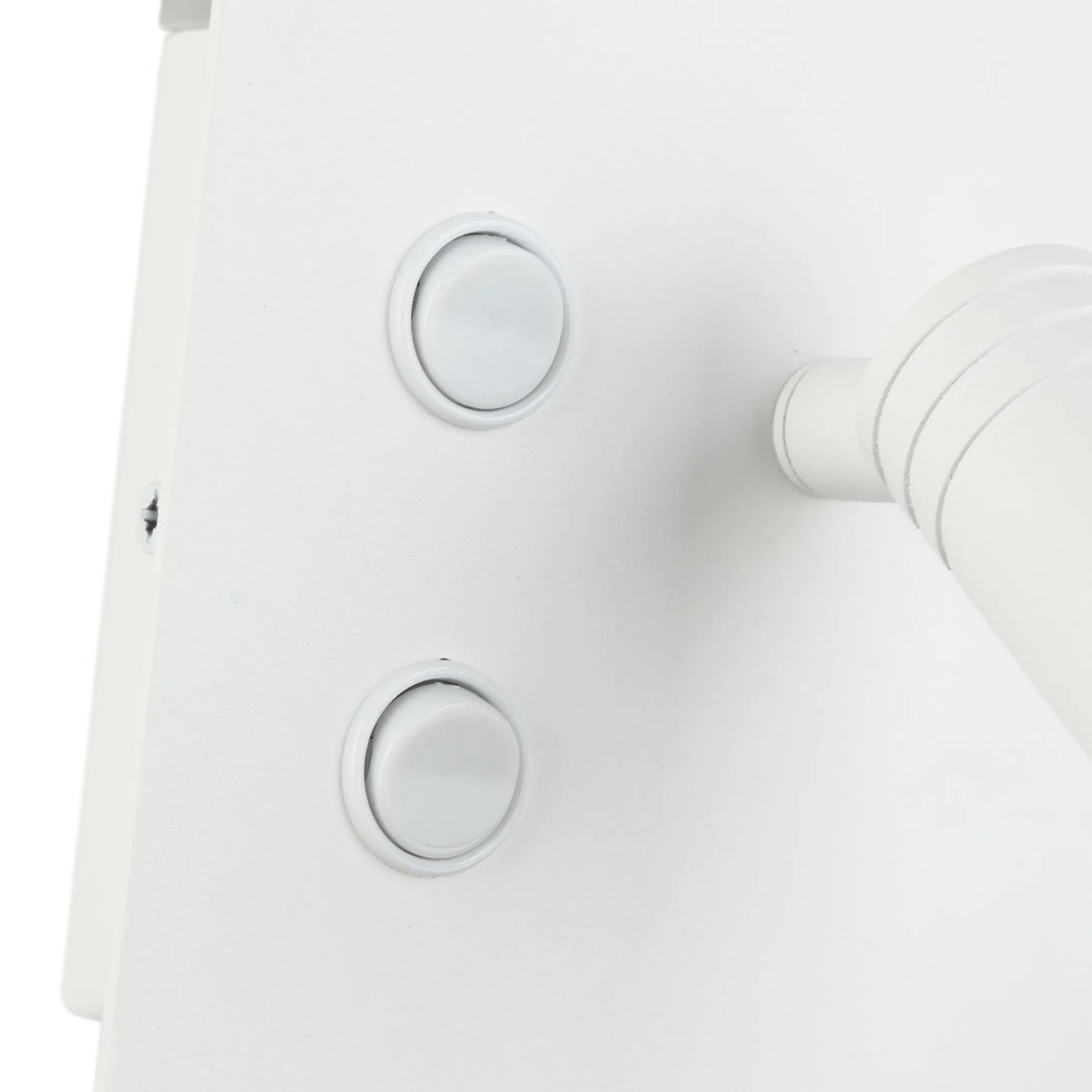 Aplique de pared para lectura con puerto USB "Kerta" - Iluminación doble - 3W+7W, lado izquierdo