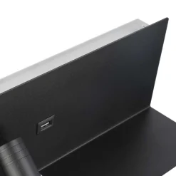 Aplique de pared para lectura con puerto USB