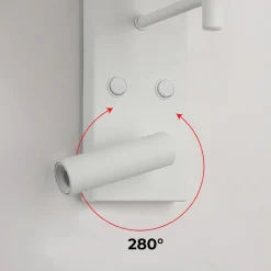 Aplique de pared para lectura con foco LED