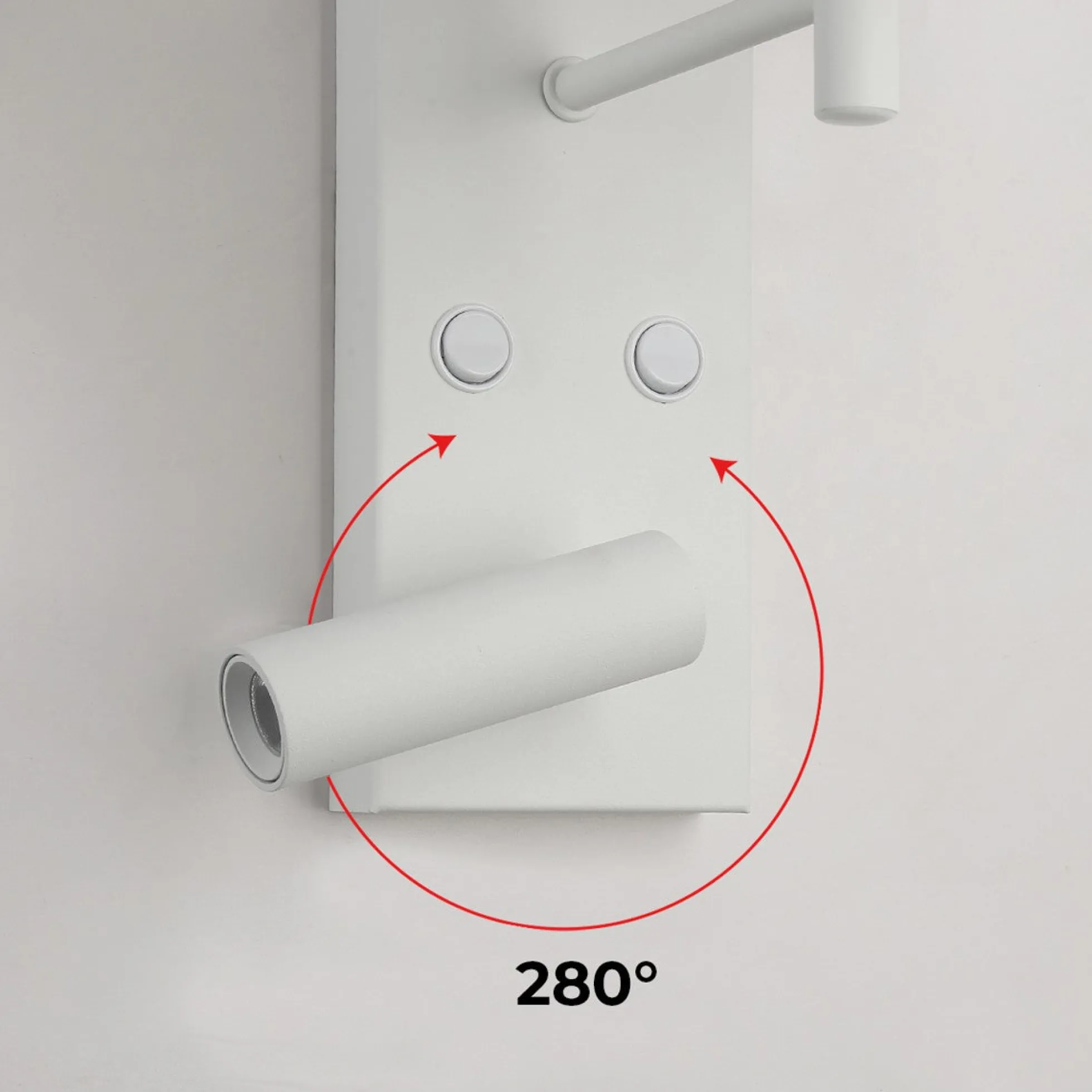 Aplique de pared para lectura con foco LED "NOAH" - 3,4W
