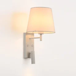 Aplique de pared para lectura con foco LED
