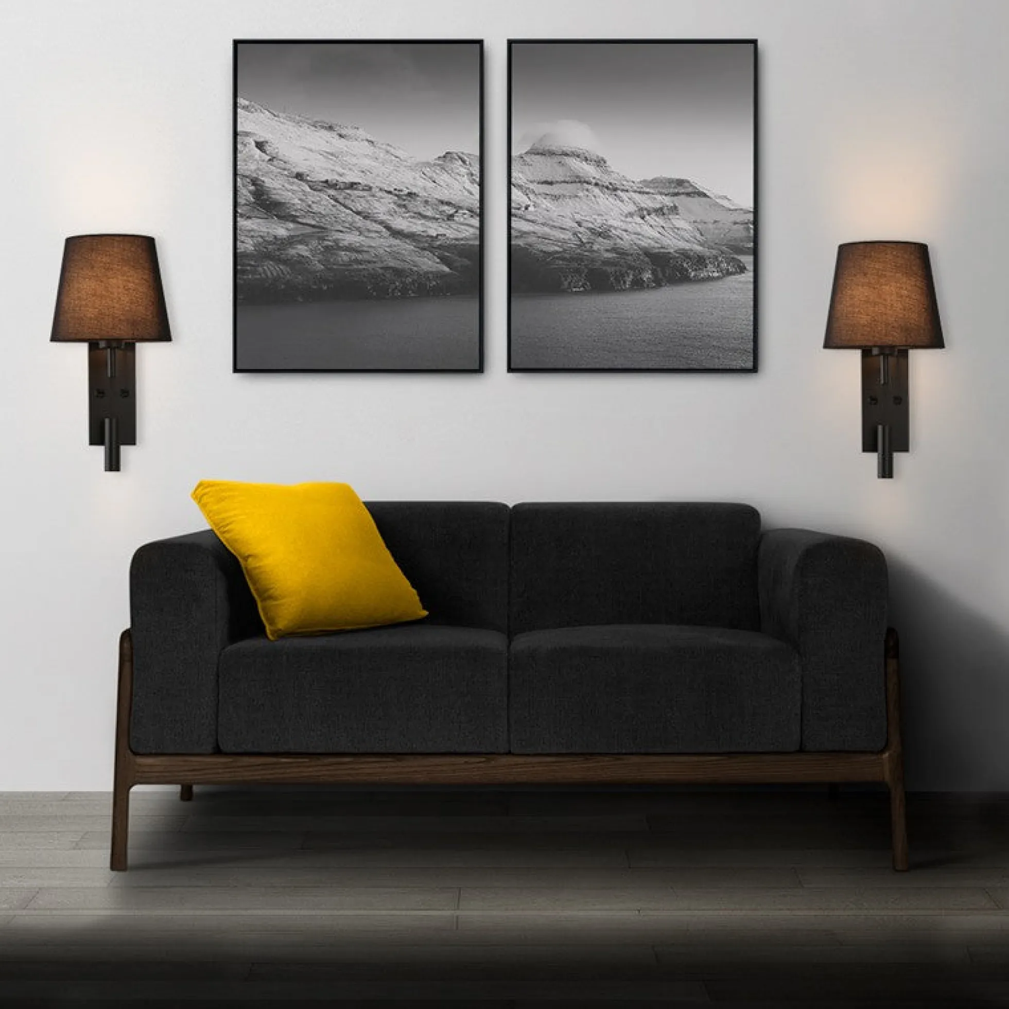 Aplique de pared para lectura con foco LED "NOAH" - 3,4W