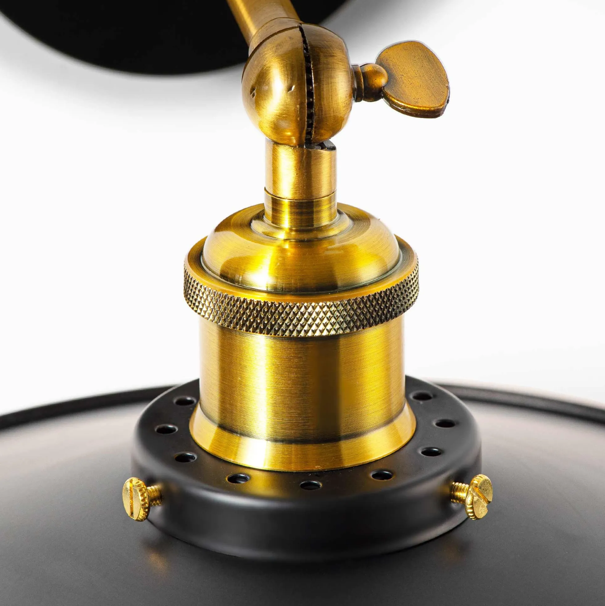 Aplique de pared retro "CLOCK WORK" - E27