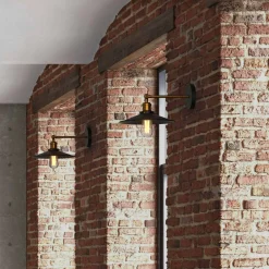 Aplique de pared retro