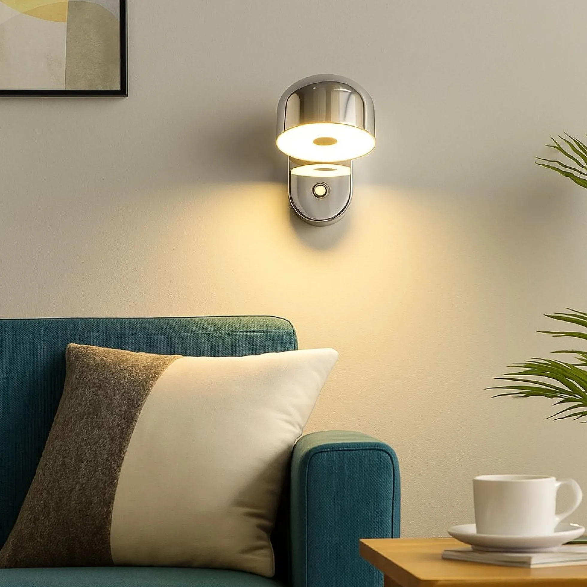 Aplique de pared "TAN" - 9W - 2800K