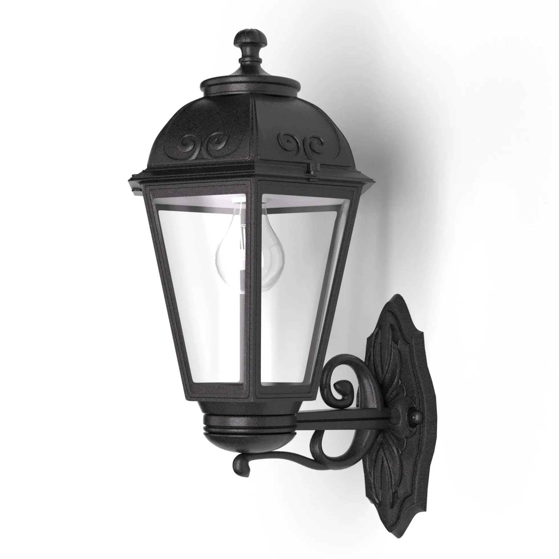 Aplique de pared tipo farol FUMAGALLI "BISSO/SABA" - E27 - IP55