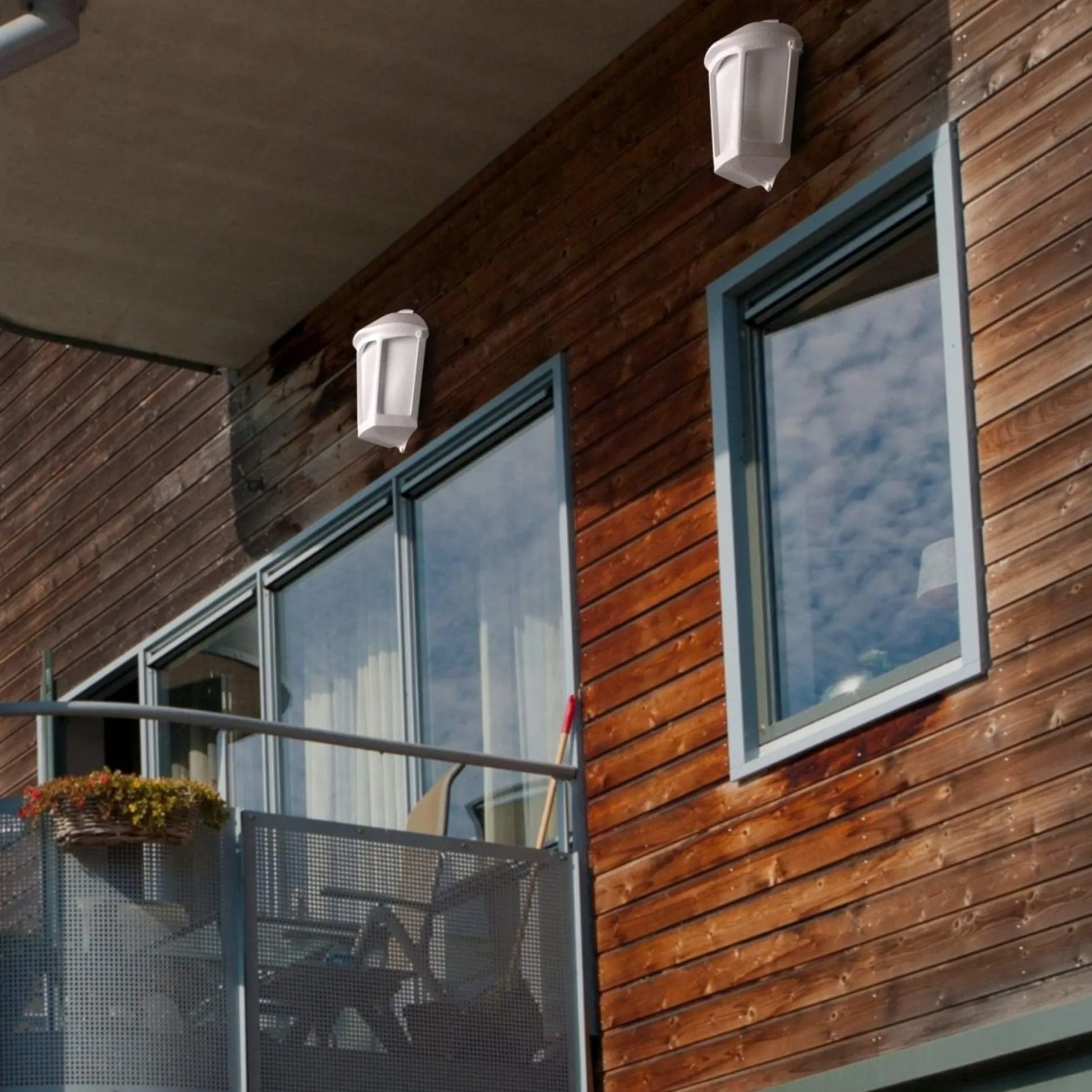 Aplique de pared tipo farol FUMAGALLI "FABIO" - E27 - IP55