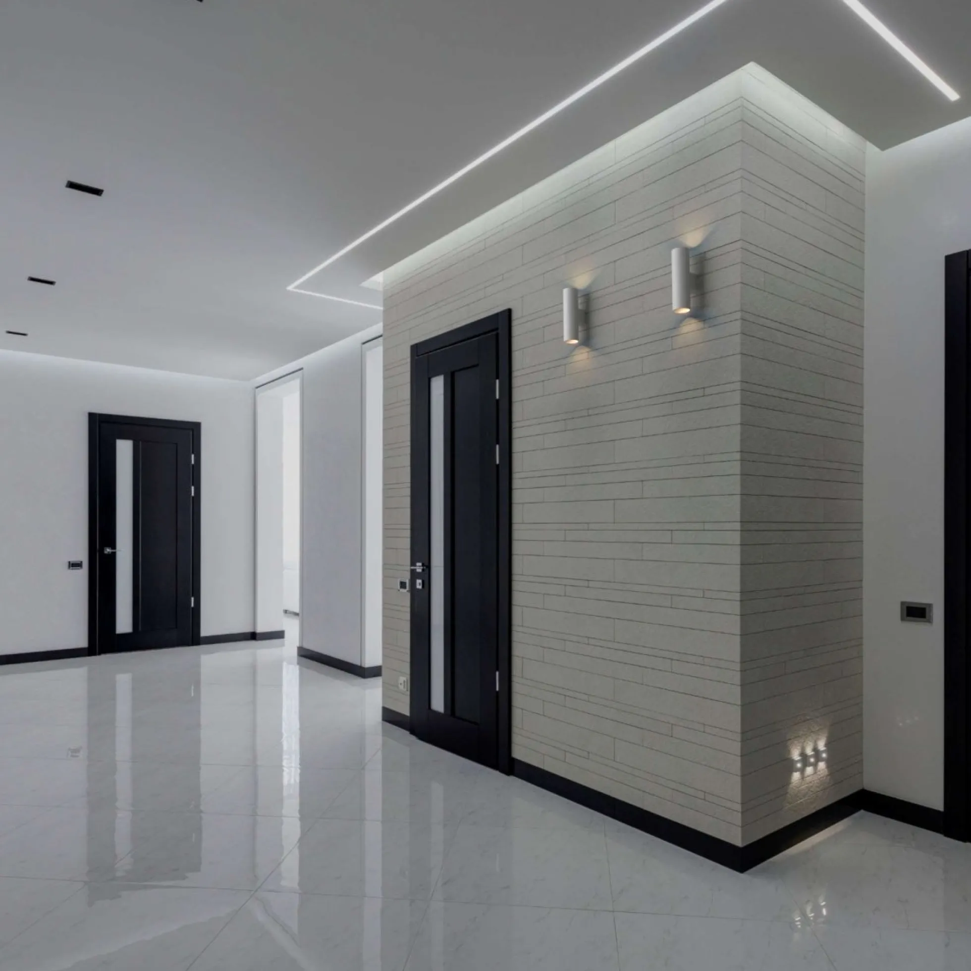Aplique de pared "UP and Down" GU10 50Wx2
