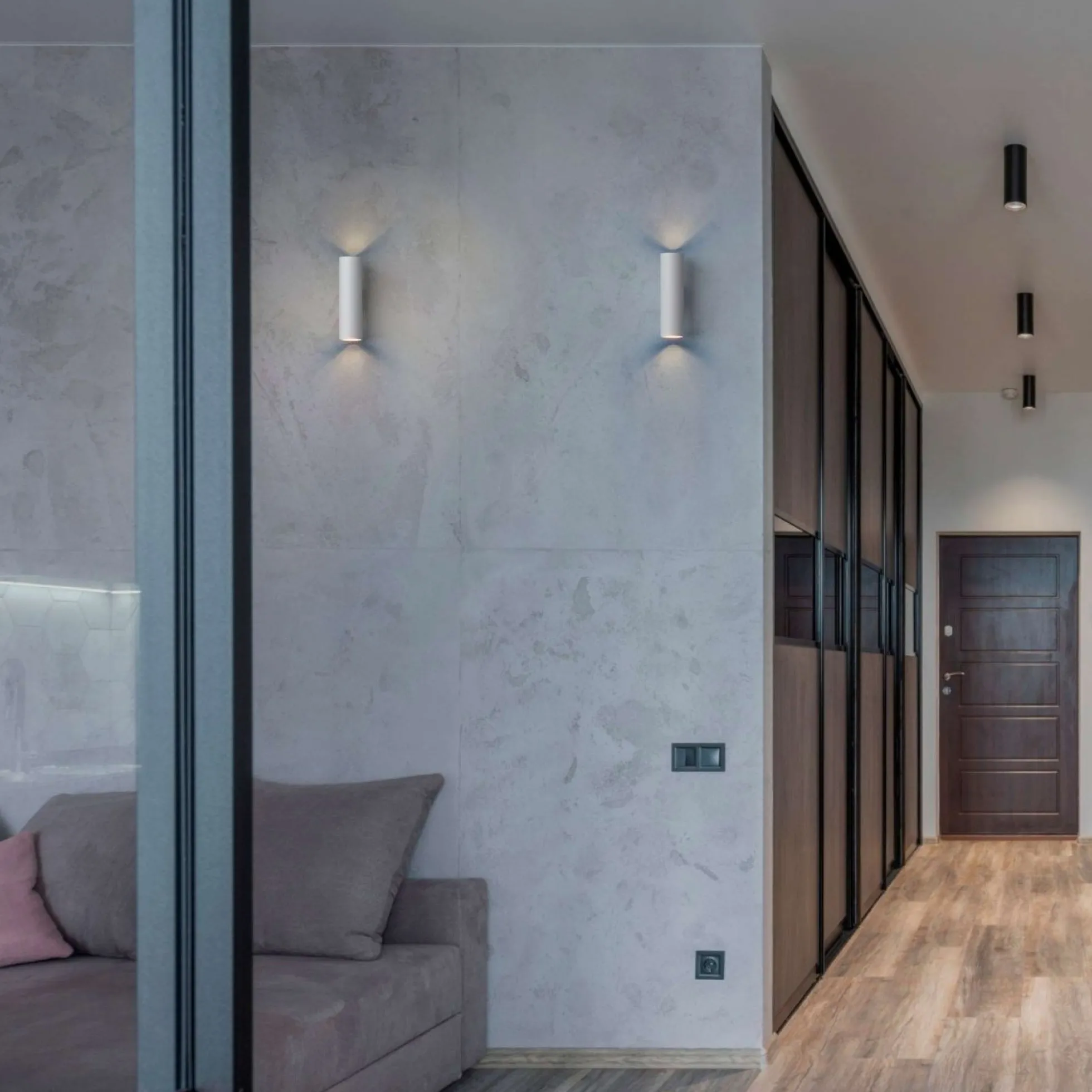 Aplique de pared "UP and Down" GU10 50Wx2