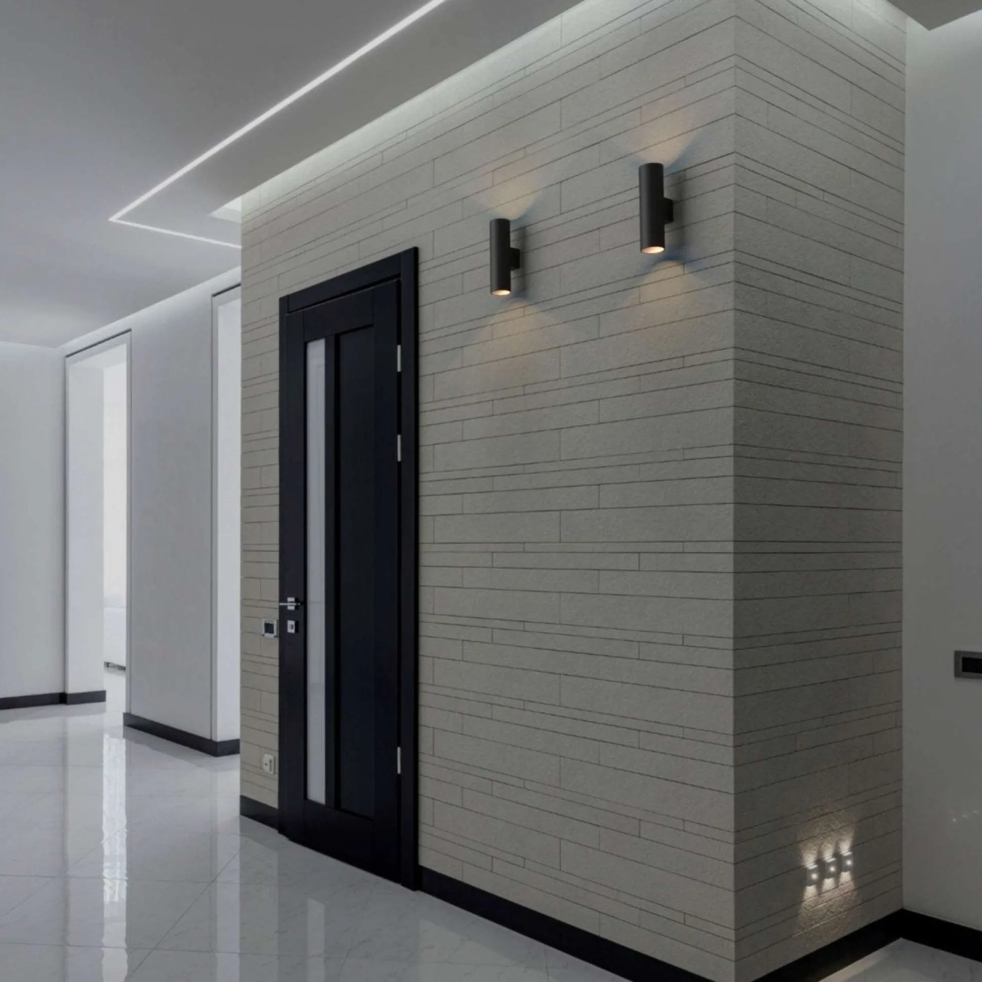 Aplique de pared "UP and Down" GU10 50Wx2