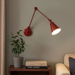Aplique de pared vintage orientable